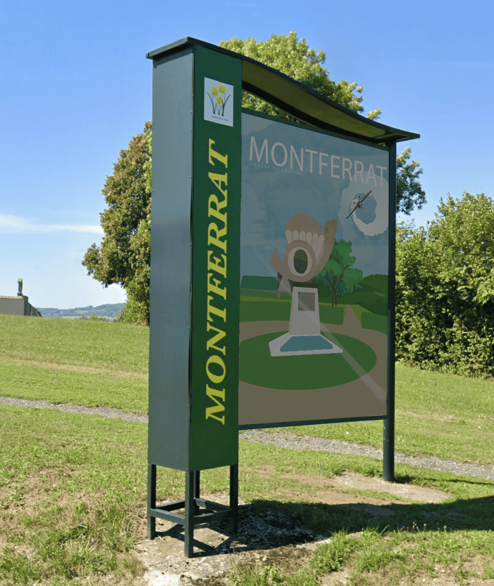 Croquis préparatoires du village