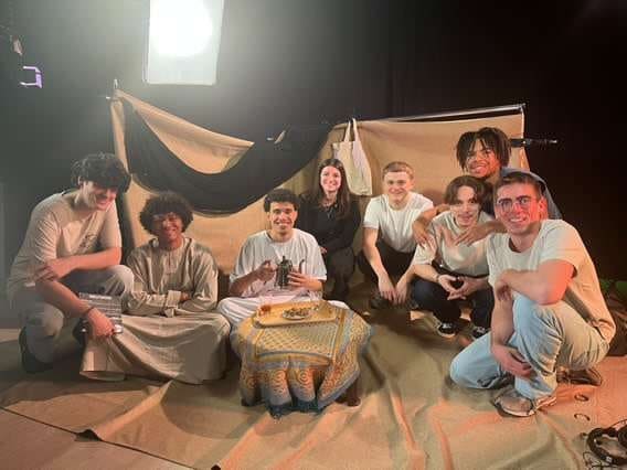 Tournage de la publicité